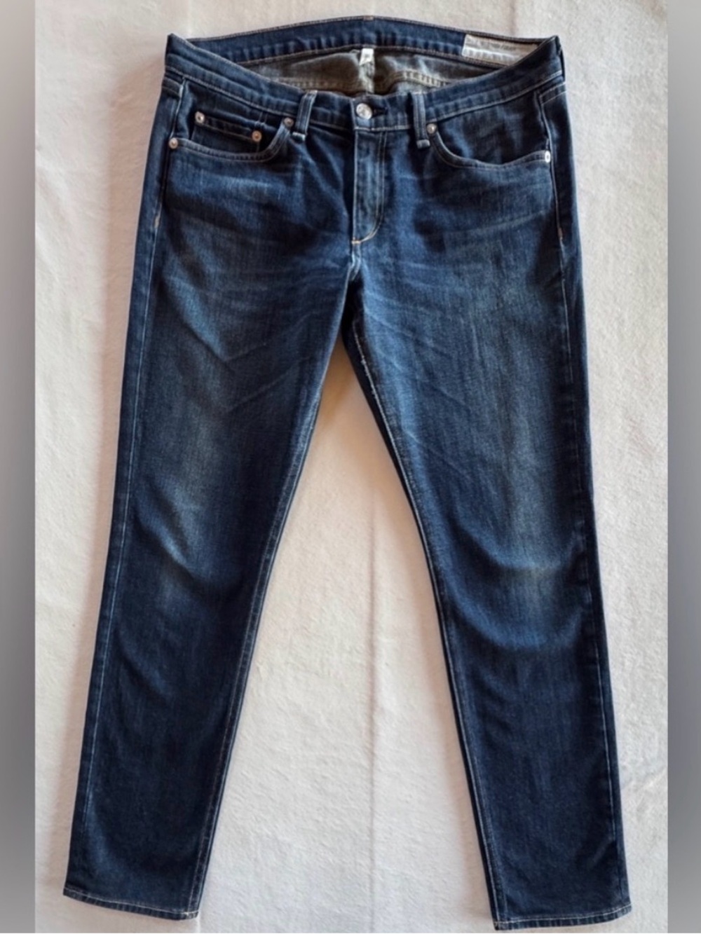 rag & bone The Dre Slim Boyfriend Jeans (Charing Wash) - Size 30